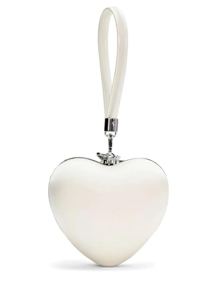 self-portrait Crossbody bags Heart Pochette in wit