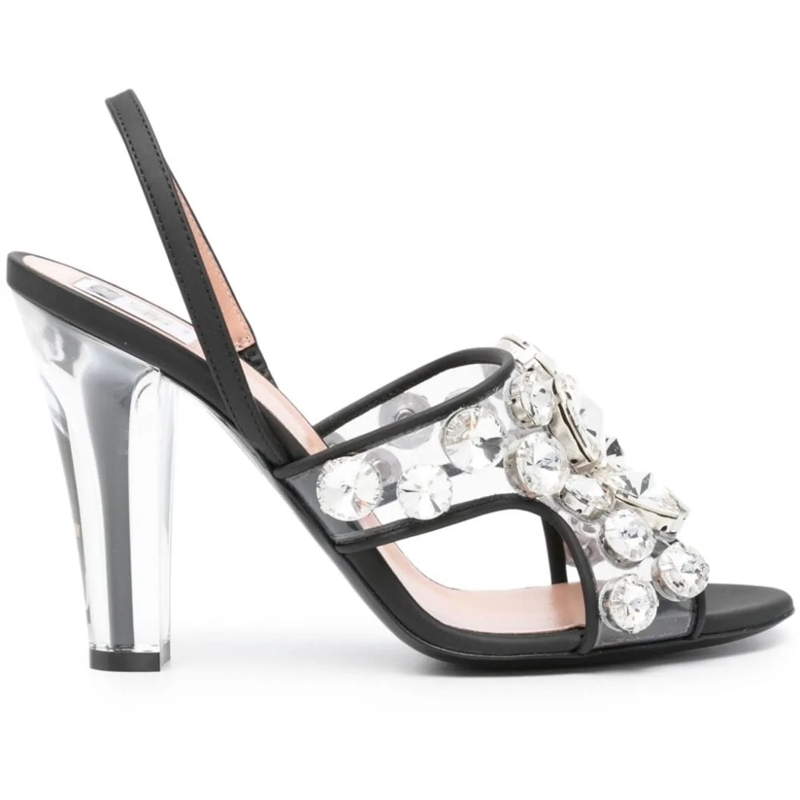 Moschino Sandalen Sandals Black schwarz