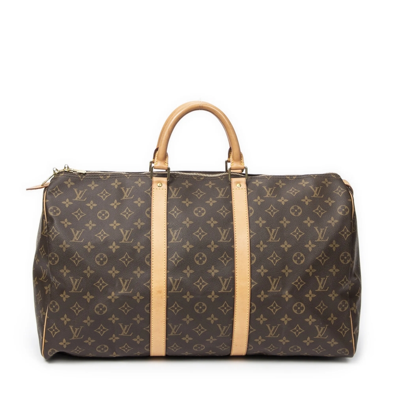 Louis Vuitton Crossbody Bag Keepall 50 braun
