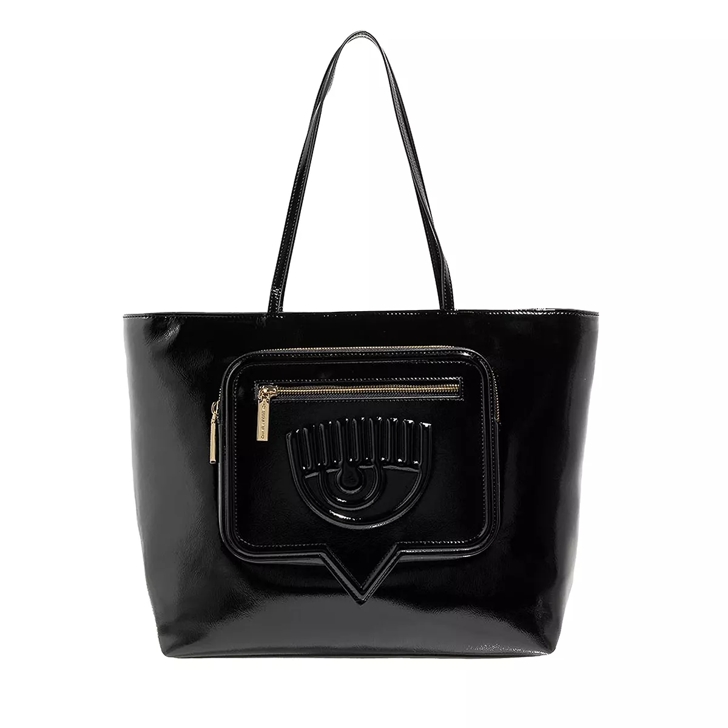 Chiara Ferragni Range F Eyelike Pocket Sketch 04 Bags Black