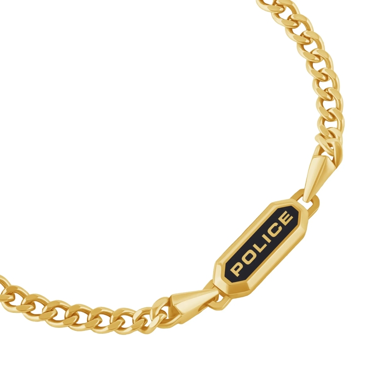 Police Armband Armband Sentra- Herrenarmband- Farbe: silber-  gold