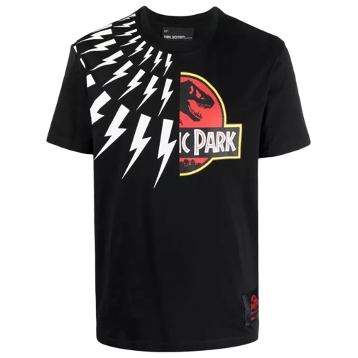 Neil Barrett T-Shirt "Jurassic Park" Black Black 