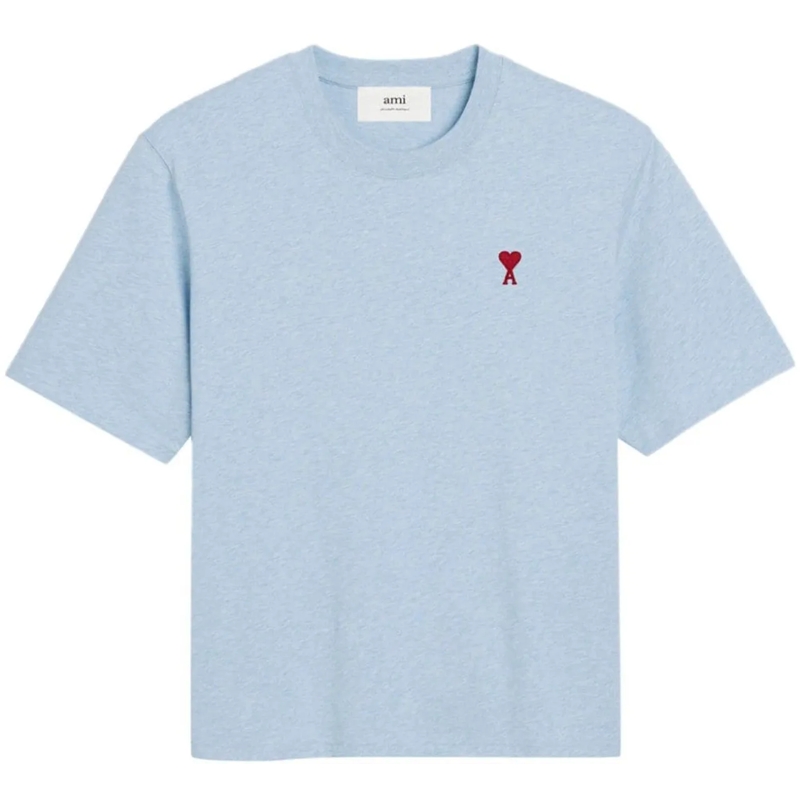 AMI Paris T-Shirt T-shirts and Polos Blue blau