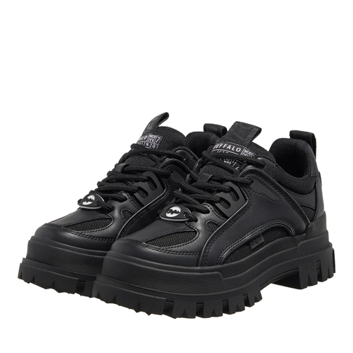 Buffalo Aspha Hyb Black plateausneaker