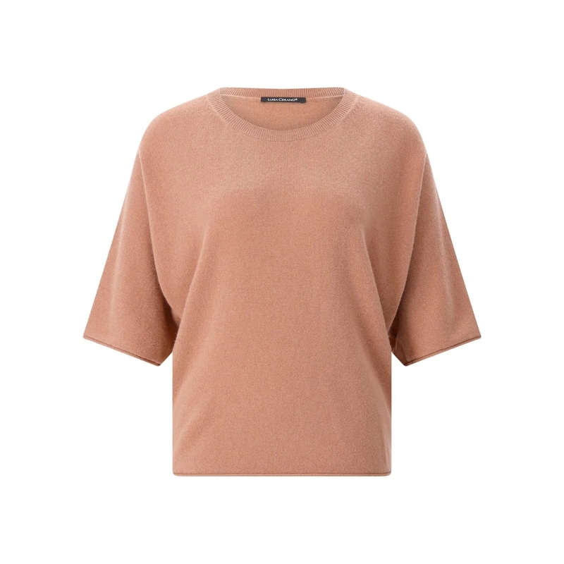 Luisa Cerano Pullover Pullover aus Kaschmir-Mix brick