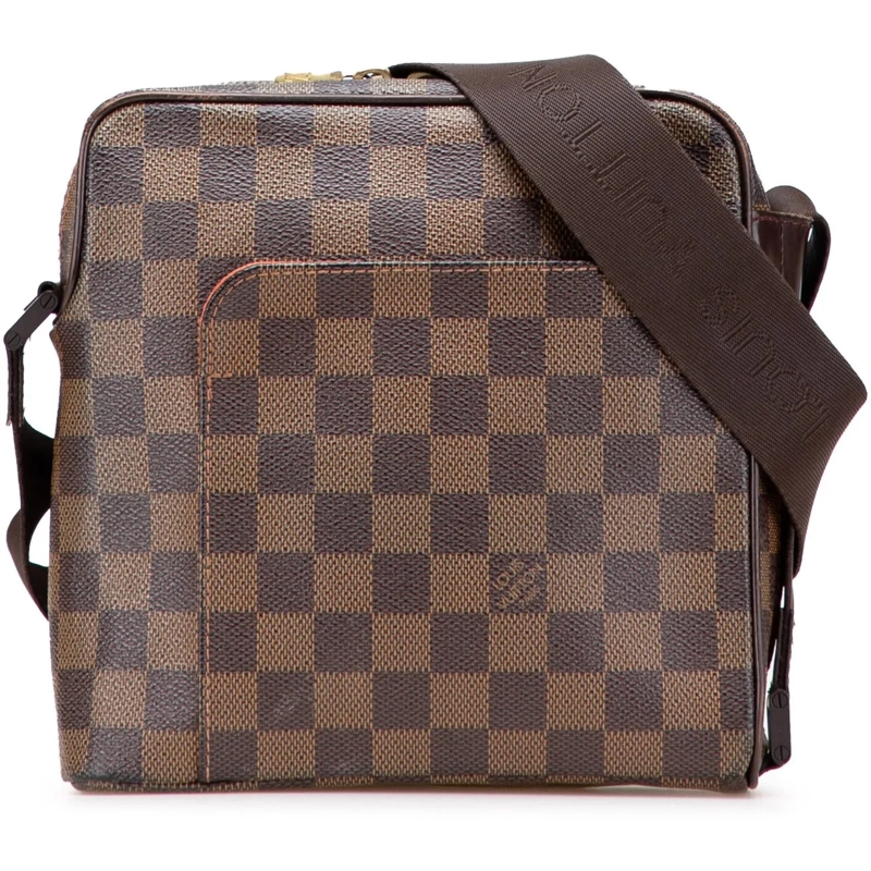 Louis Vuitton Sac à bandoulière Damier Ebene Olav PM braun