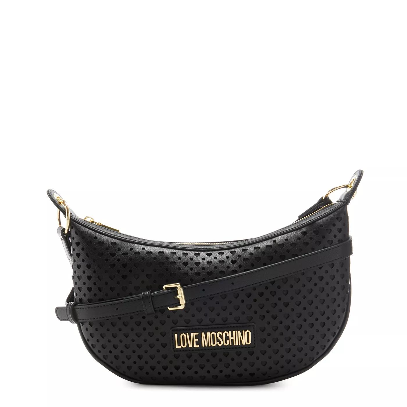 Love Moschino Crossbody Bags - Love Moschino damen Umhängetasche Schwarz JC4233PP - Gr. unisize - in Schwarz - für Damen