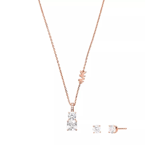 Michael Kors 14K Rose Gold-Plated Pendant Necklace Rose Gold Collier moyen