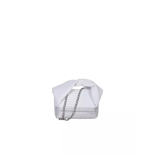 J.W.Anderson Crystal Leather Bag White Borsa a tracolla