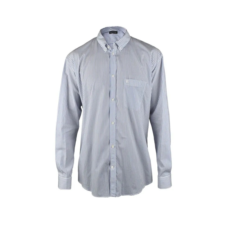 Balenciaga Overhemd White Striped Cotton Shirt White