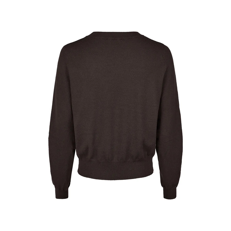 Marc Aurel Pullover Pullover mit Falten-Details braun(Image 5)