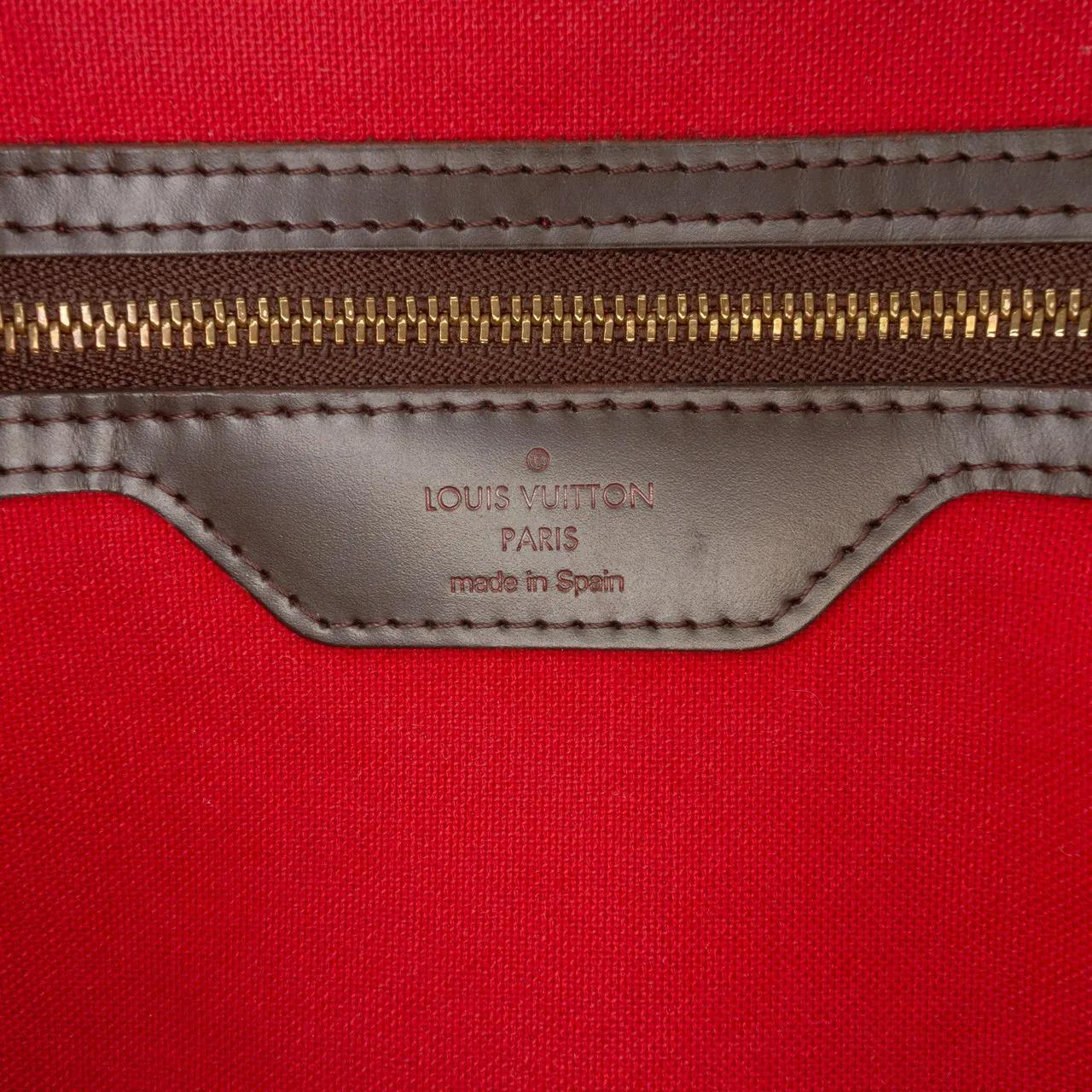 Thumbnail - Louis Vuitton Shopper - Damier Ebene Cabas Rivington - Gr. unisize - in Braun - für Damen