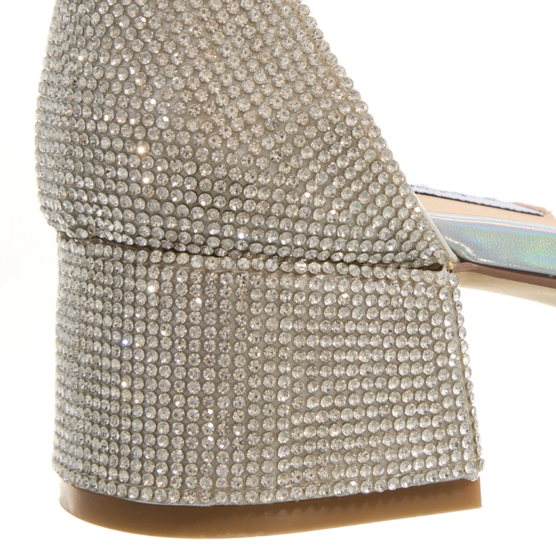 Steve Madden Sandaletten mit Absatz Gena-R Silver(Image 5)