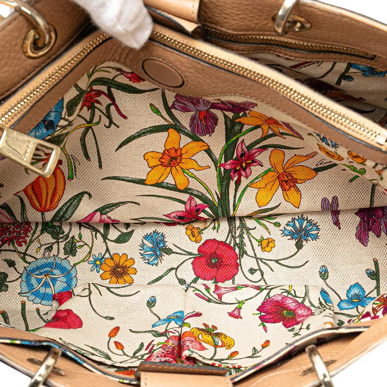 Thumbnail - Gucci Hobo Bags - Medium Calfskin Bamboo Shopper Satchel - Gr. unisize - in Braun - für Damen