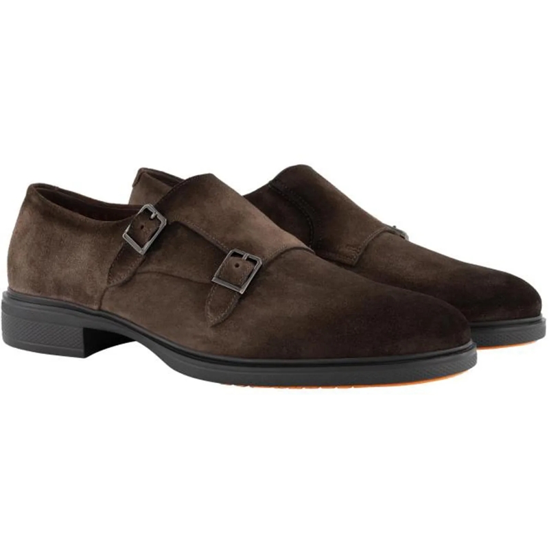 Santoni Claquettes Easy-onm-gext braun