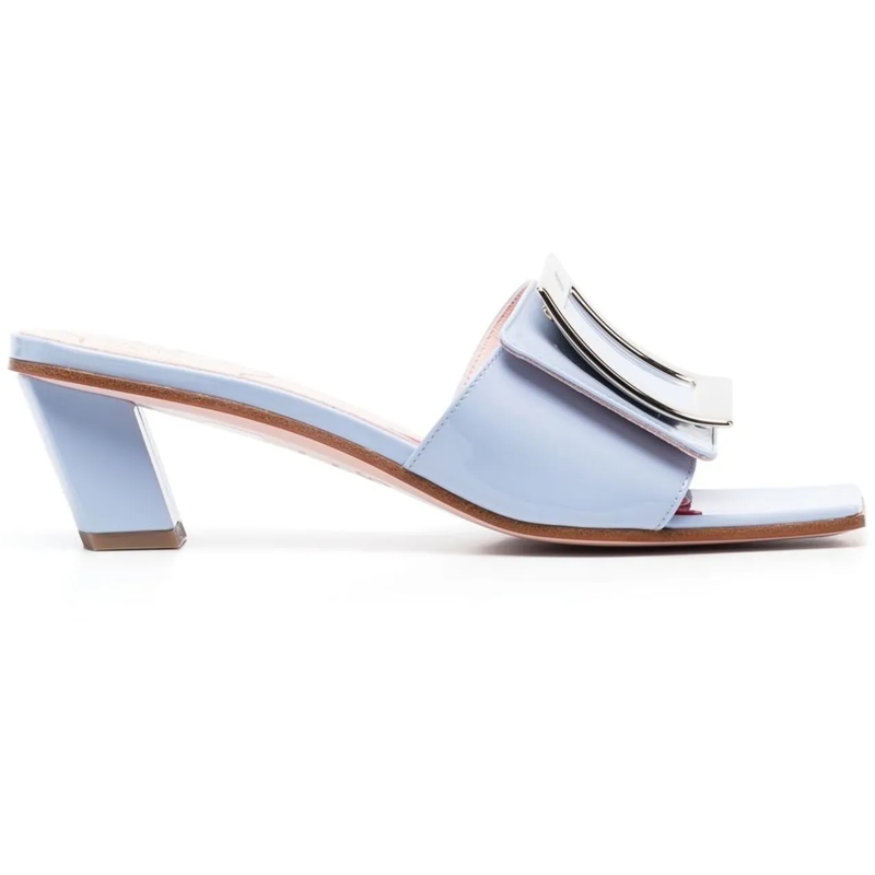 Roger Vivier Sandalen Sandals Clear Blue blau