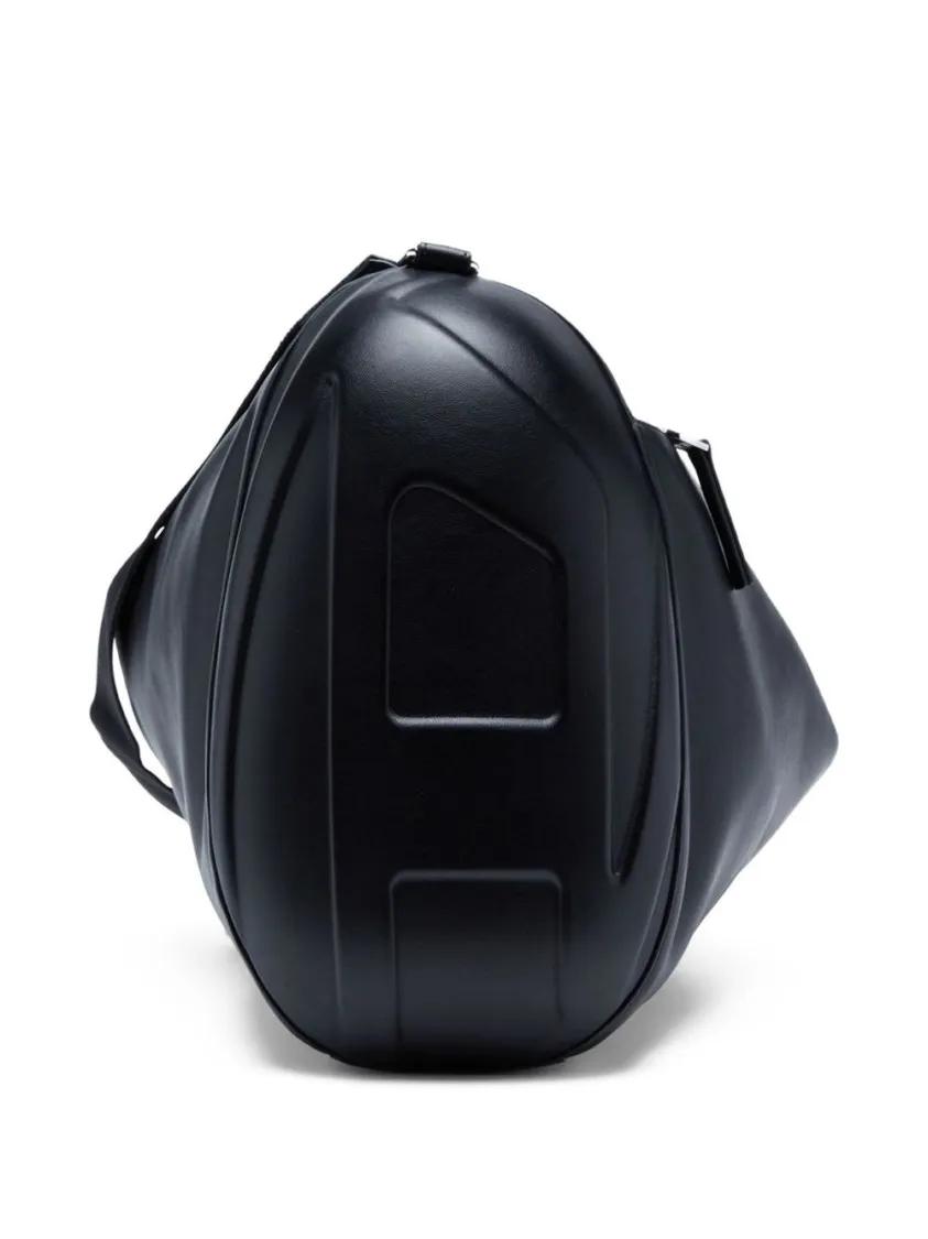 Thumbnail - Diesel Hobo Bags - Black Bag With Structured Base - Gr. unisize - in Schwarz - für Damen