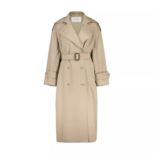 Max Mara Trenchcoat Salpa aus Woll-Mix Braun 