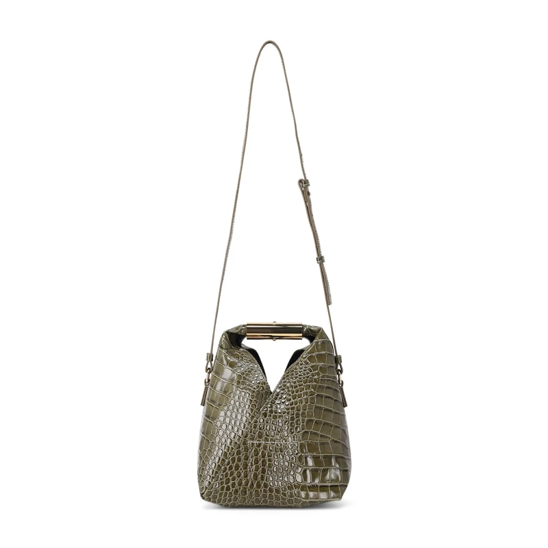 MM6 Maison Margiela Crossbody Bag Umhängetasche aus Kalbsleder schwarz(Image 2)