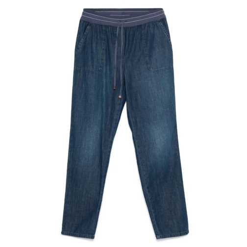 Lorena Antoniazzi  Blue Tapered Trousers Blue