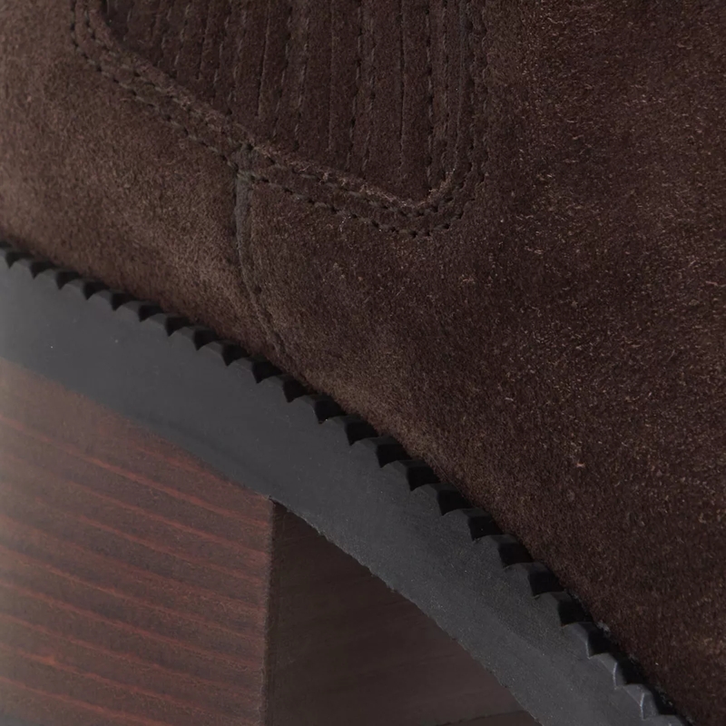 Tod's Stiefeletten Chelsea Boots Suede Brown (Image 3)