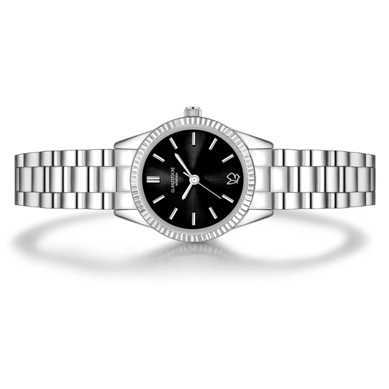 Glanzstücke München Automatikuhr Damen Armbanduhr Edelstahl silber(Image 3)