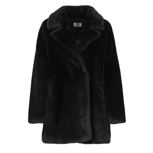 Betta Corradi  Faux Fur Coat Black