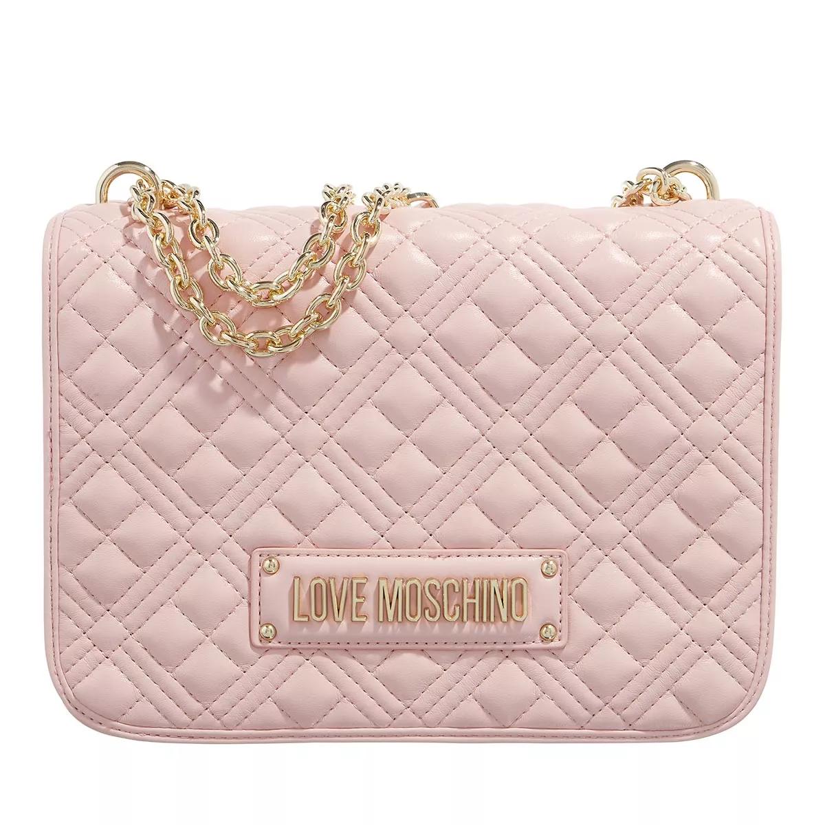 Love Moschino Quilted Bag Fard Blush Crossbody Bag