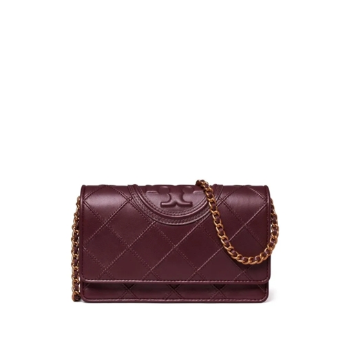 Tory Burch Schoudertas Fleming Bag Burgundy