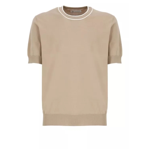 Brunello Cucinelli Cotton T-Shirt Neutrals 