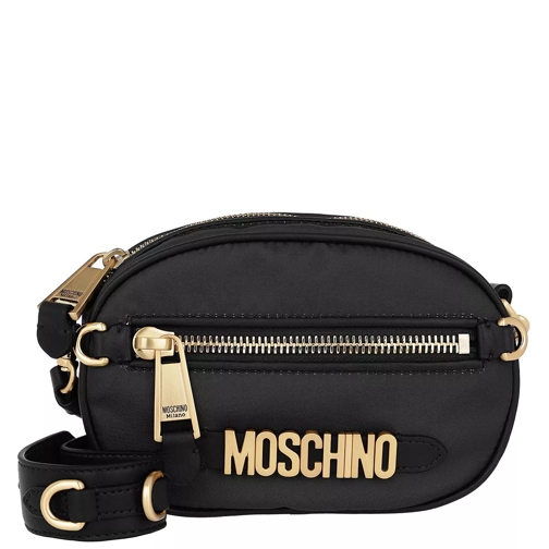 Moschino Logo Crossbody Bag Black Crossbodytas