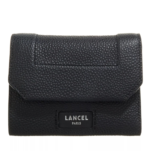 Lancel Ninon De Lancel Black Flap Wallet