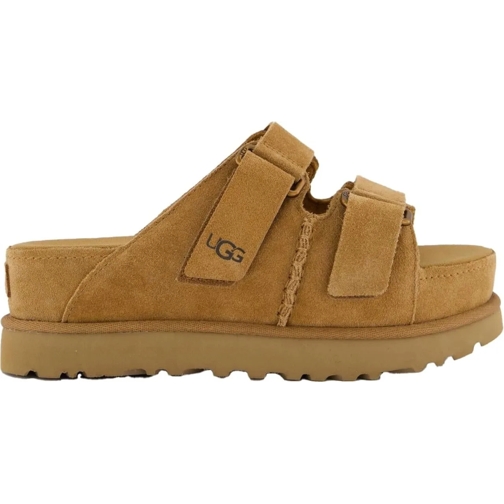 UGG Sandale Dames W Goldenstar Hi Slide beige