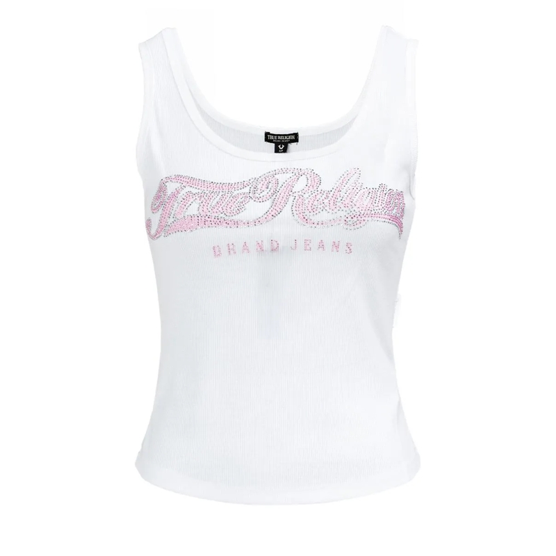 True Religion Top Tanktop weiss