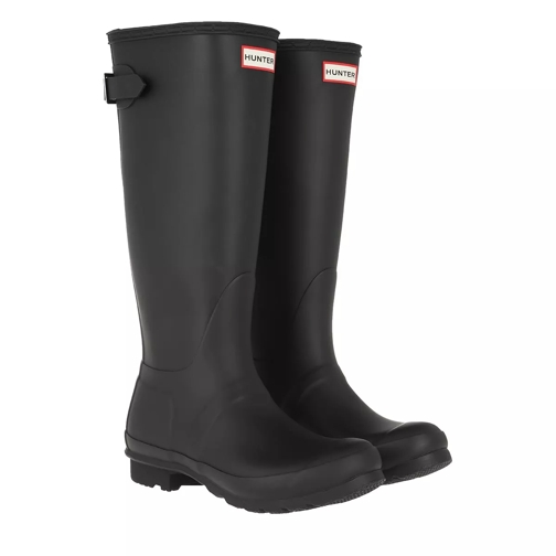 Hunter Womens Original Black Adjustable Black Rain Boot