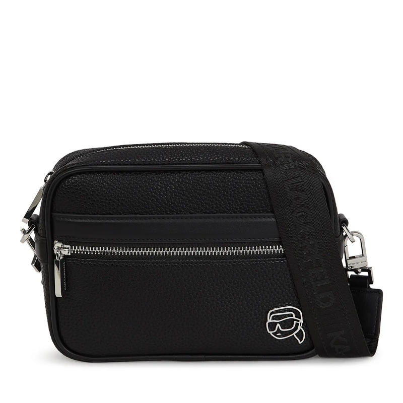 Karl Lagerfeld Crossbody Bag IKON OUTLINE UMHÄNGETASCHE schwarz
