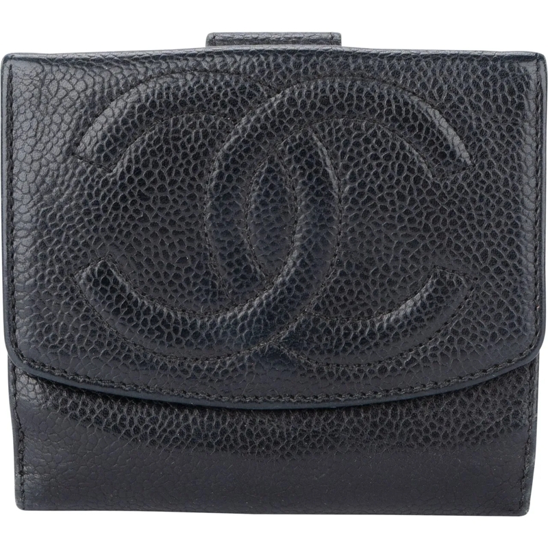 Chanel Geldbörse Chanel Caviar Leather CC Wallet mehrfarbig