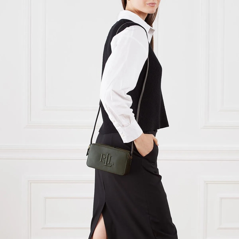 Lauren Ralph Lauren Wallet On A Chain Wallet On A Chain Medium Dark Olive(Image 2)