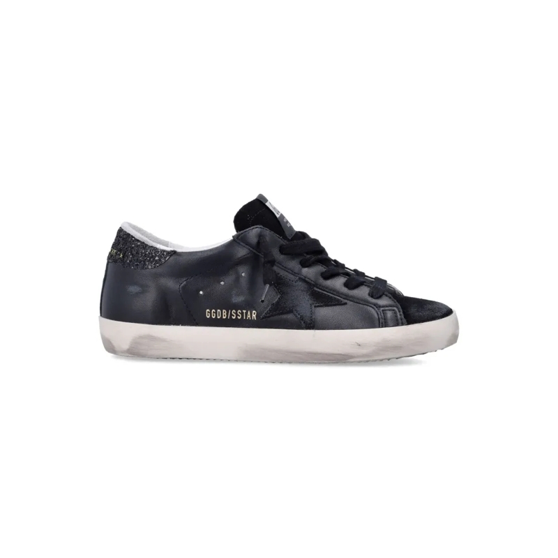 Golden Goose Lage-top sneaker Leather And Suede Vintage Sneakers Black