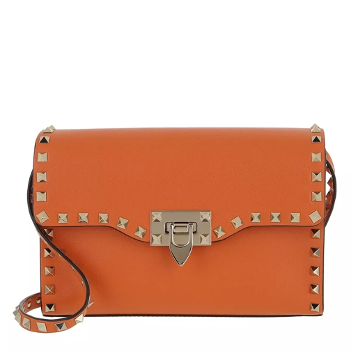 Valentino Garavani Rockstud Crossbody Bag Orange Zest Pochette-väska