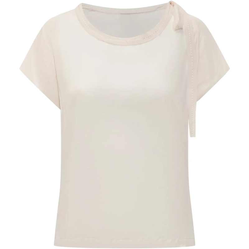 Pinko Chemisier Blusa Bertha Twill weiß