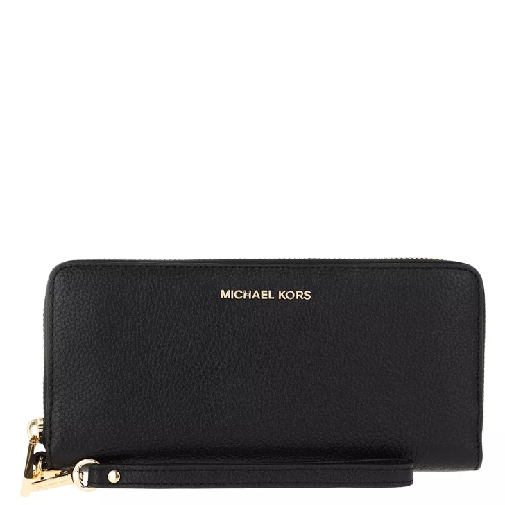 Michael kors travel clearance continental wallet black