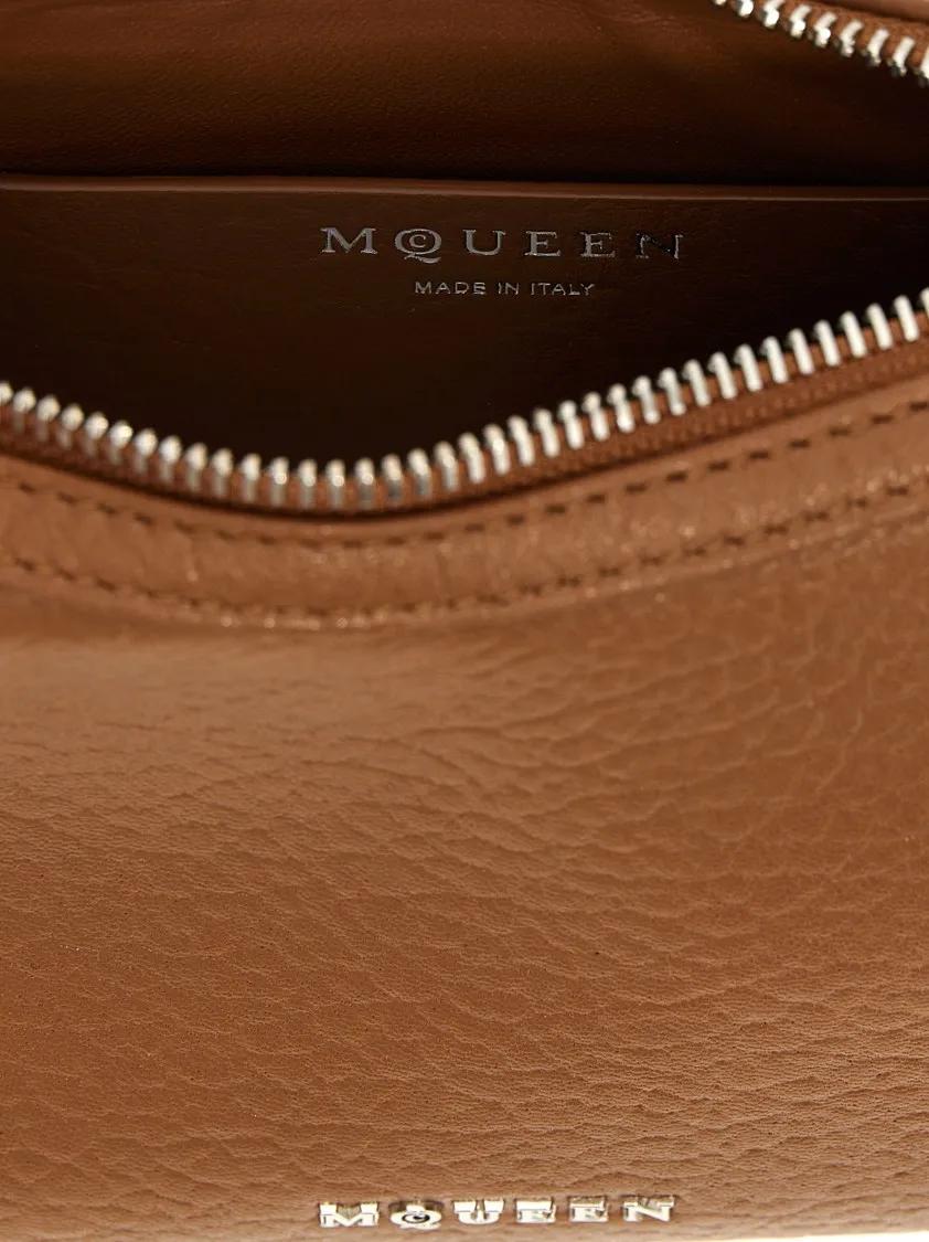 alexander mcqueen Hobo bags ' T-Bar Mini' Handbag in bruin