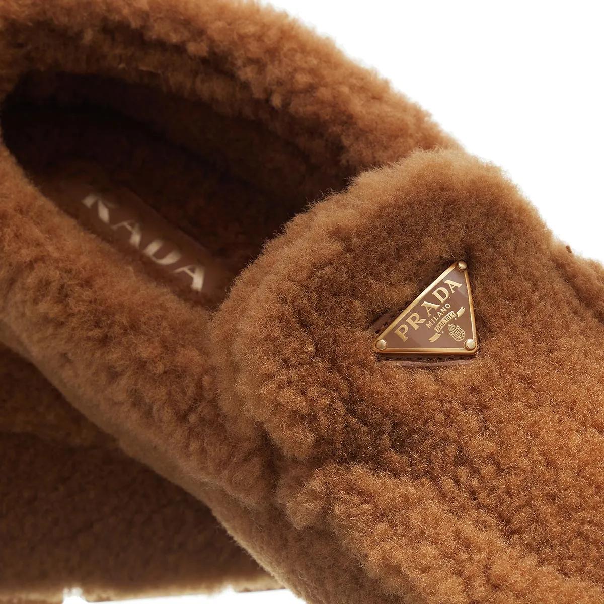 Thumbnail - Prada Loafer - Loafer With Shearling - Gr. 37 (EU) - in Braun - für Damen