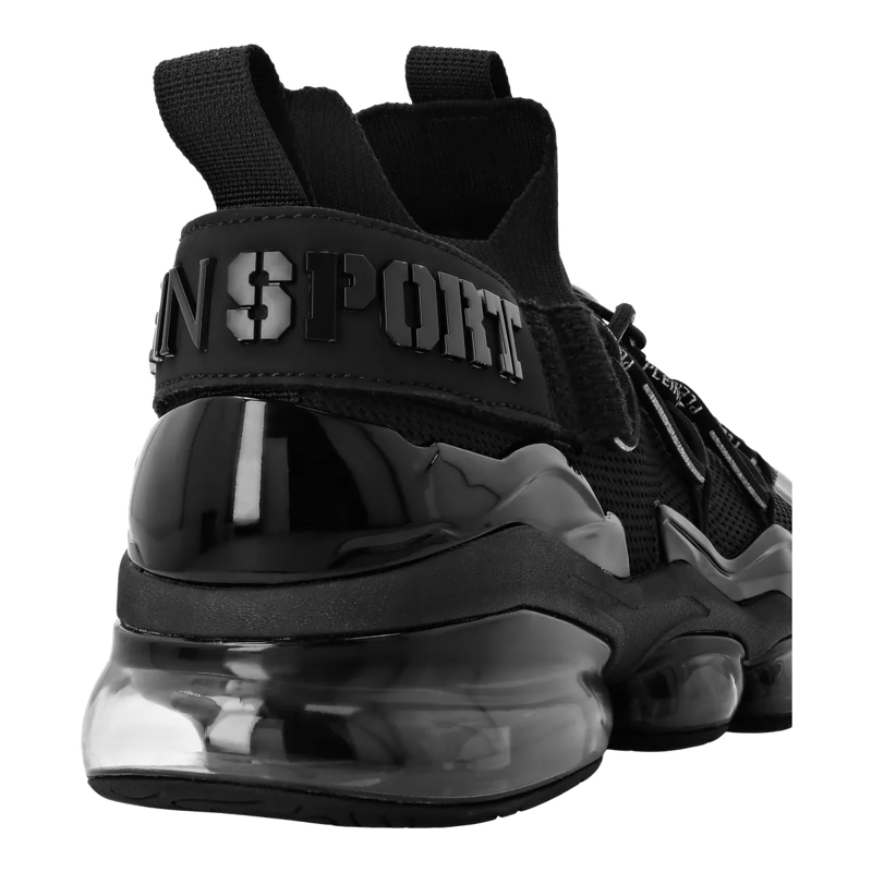 Plein Sport Low-Top-Sneaker Lo-Top Turnschuhe Thunder schwarz(Image 3)