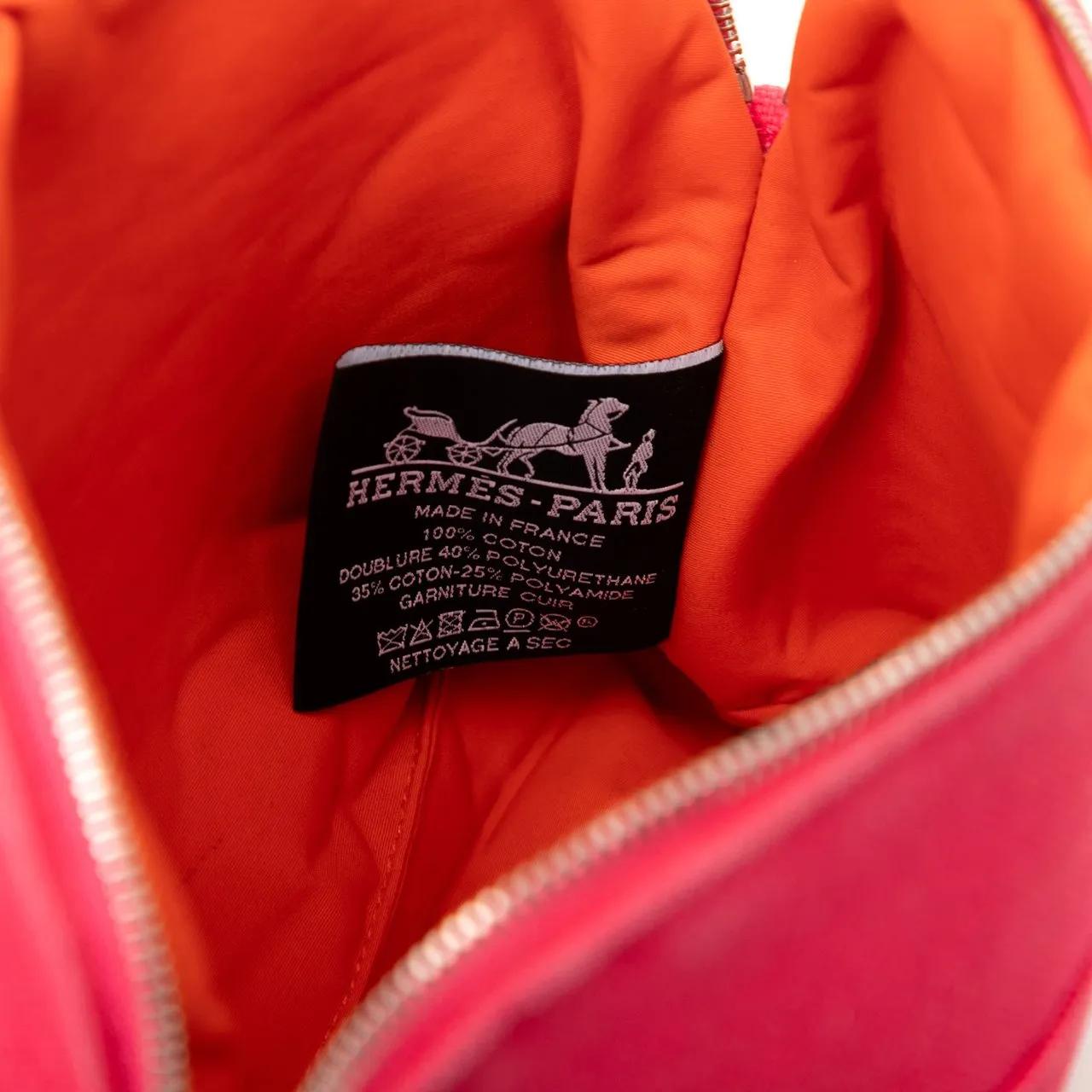 Thumbnail - Hermès Kosmetiktaschen - Toile Bolide Trousse De Voyage Pouch PM - Gr. unisize - in Gold - für Damen