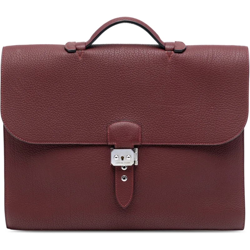 Hermès Tote Togo Sac A Depeches 38 rot