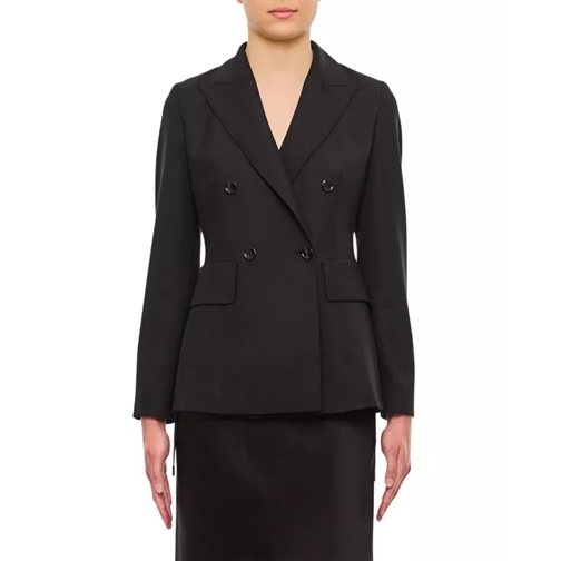 Max Mara Osanna Long Sleeve Jacket Black 