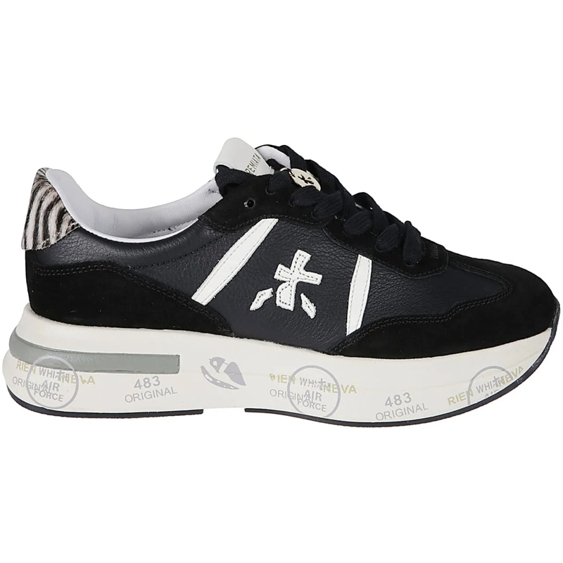 Premiata Sneaker basse Cassie Sneakers Black schwarz