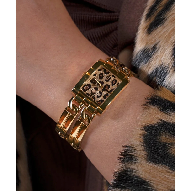 Guess Quarzuhr Quarz Analog Uhr Mod Id gold(Image 2)